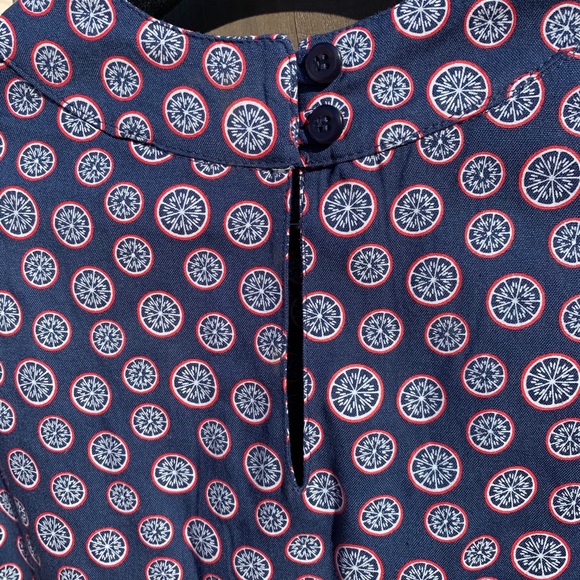 Circus citrus print top - Picture 4 of 5